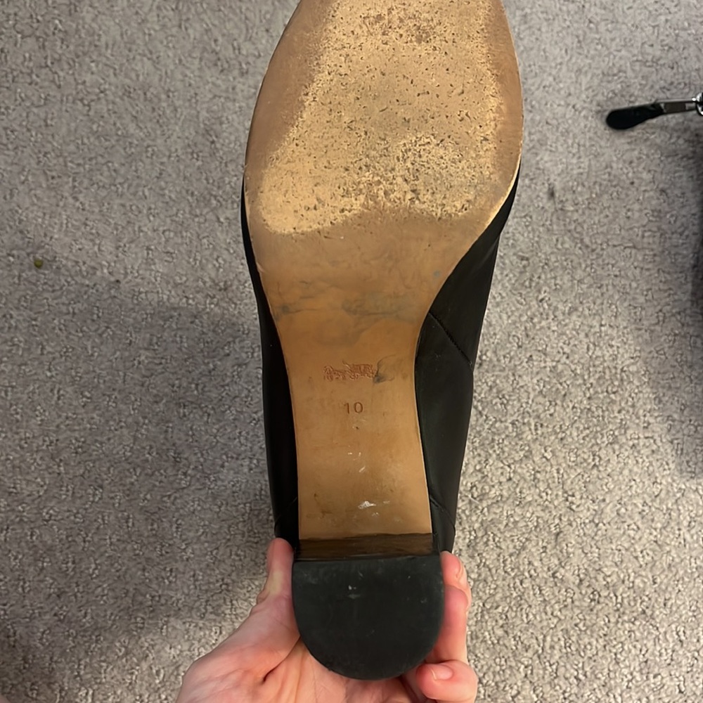 Coach Black Heeled Bootie - Picture 3 of 3